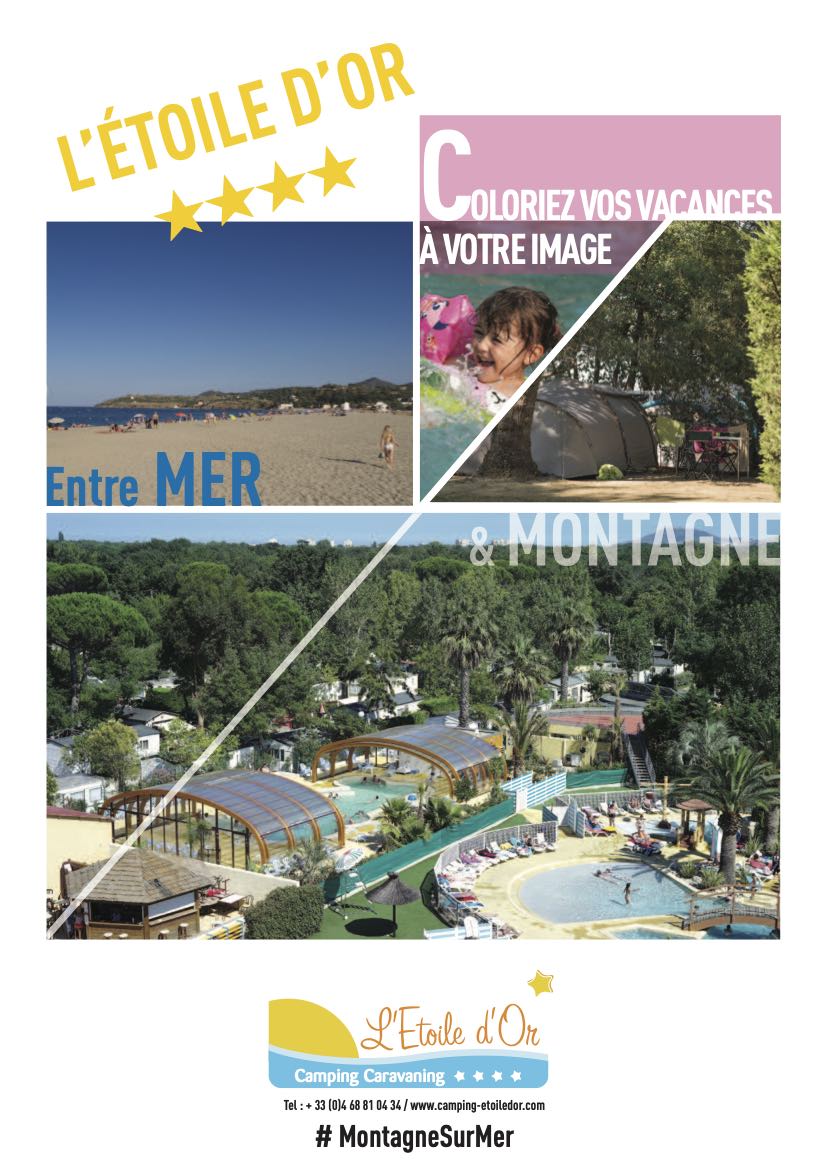 Brochure 16 pages A4 camping